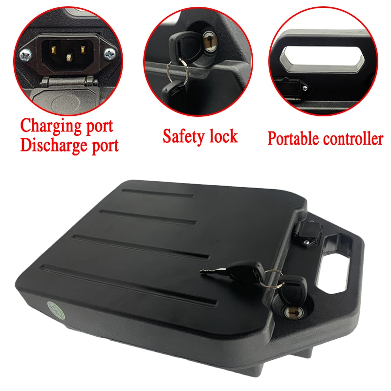 بطارية ليثيوم أيون 2000 واط لد - مراجعة 60V 30Ah Electric Scooter Battery وسعره