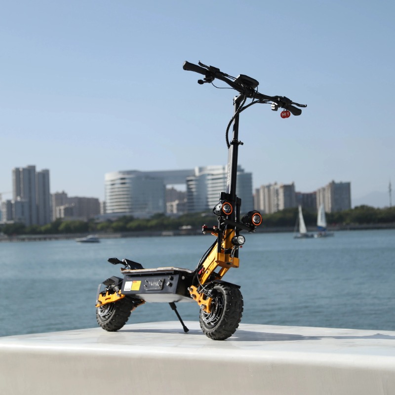 أفضل بيع 60 فولت 6000 واط 5600 - مراجعة 60V 5600W Dual Motor Electric Scooter وسعره