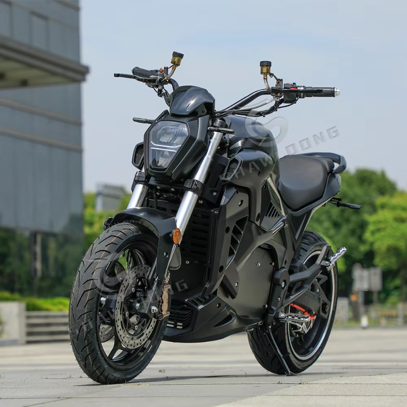 دراجة نارية كهربائية عالية الس - مراجعة 72V 5000W Electric Motorcycle وسعره