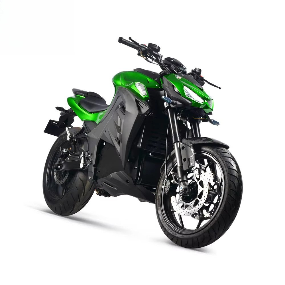 دراجة نارية كهربائية جديدة للب - مراجعة 72V 5000W Electric Motorcycle وسعره