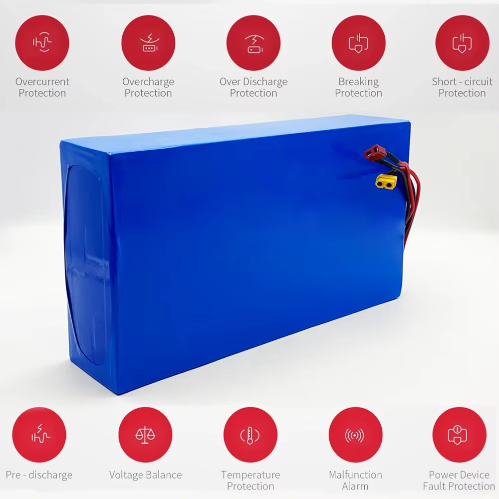 حزمة بطارية ليثيوم أيون 18650  - مراجعة 60V 30Ah Electric Scooter Battery وسعره