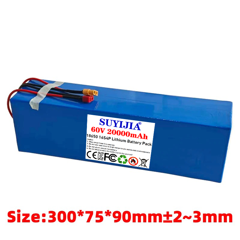 شحن جوي سريع، بطارية ليثيوم جد - مراجعة 60V 30Ah Electric Scooter Battery وسعره